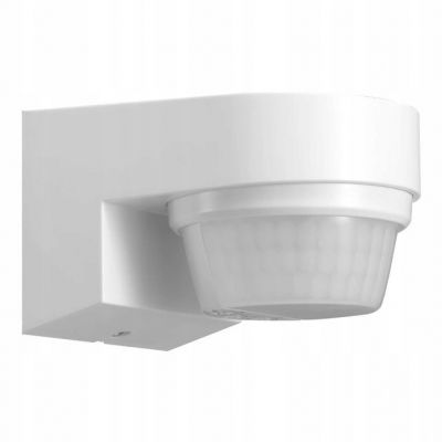 Czujnik ruchu PIR hermetyczny czujka ścienna LED 2000W 240st. IP65 biały (OR-CR-289/W)