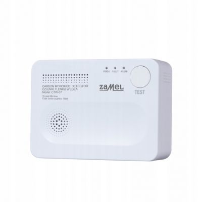 Czujnik tlenku węgla bateryjny typ: CTW-07 ZAMEL (GAR10000072-WPL)
