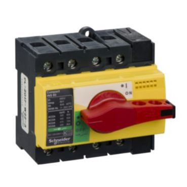 Compact INS INV rozłącznik INS80 żółto-czerwony 80A 4P 28921 SCHNEIDER (28921)