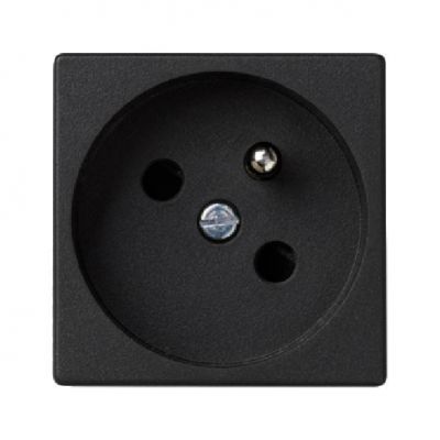 Simon Connect Gniazdo K45 z uziemieniem 16A/230V szary grafit K02/14 KONTAKT (K02/14)