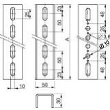 Spacial Wsporniki pionowe standardowe do SF SM SFX SMX 2200mm NSYVR22 SCHNEIDER (NSYVR22)