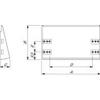 Spacial Daszek ze stali nierdzewnej do S3X 200x 150mm NSYTX2015 SCHNEIDER (NSYTX2015)