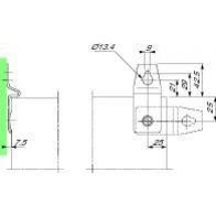 Spacial Uchwyty montażowe ścienne Spacial S3X 304L NSYPFCX SCHNEIDER (NSYPFCX)