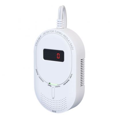 Detektor tlenku węgla i gazu z przekaźnikiem (CTLG-08-P)