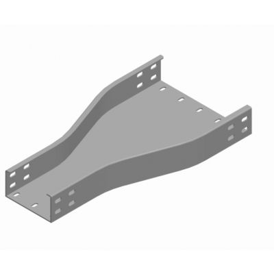 Redukcja symetryczna 100mm Grubość 2,00 mm 50x50 RKZC100/50H50 352510 BAKS (352510)
