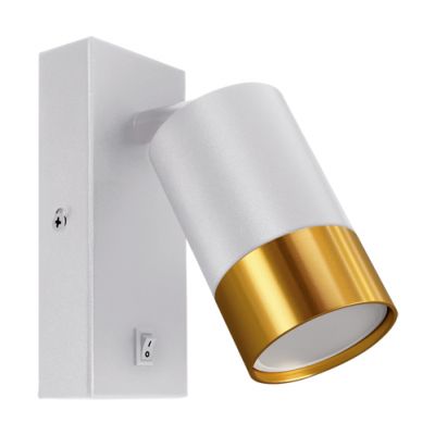 Oprawa dekoracyjna PUZON WLL GU10 WHITE/GOLD IDEUS (04132)