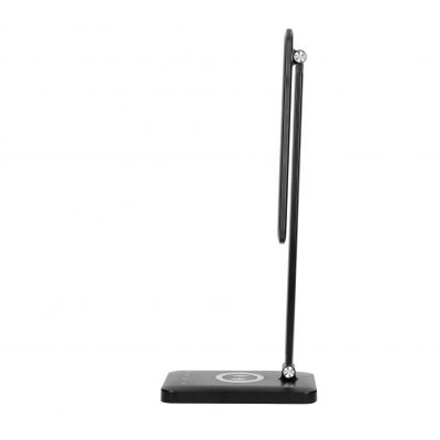 Lampka biurkowa z ładowarką indukcyjną i usb ISIYO LED 7W 390lm zmiana barwy ORNO (DL-5/B)