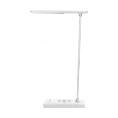 Lampka biurkowa z ładowarką indukcyjną i usb ISIYO LED 7W zmiana barwy temp DL-5/W ORNO (DL-5/W)