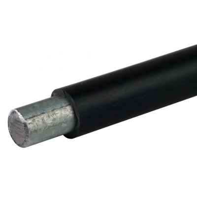 Drut okrągły w osłonie PVC 10/13 mm St/tZn 350 g/m2 w zwojach po 50 m (800110)