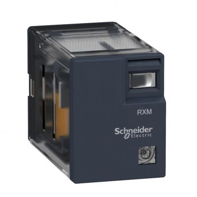 Zelio Relay Miniaturowa wtyczka przekaźnika Zelio RXM2L 2 C/O 230 V AC 5 A z diodą LED RXM2LB2P7 SCHNEIDER (RXM2LB2P7)