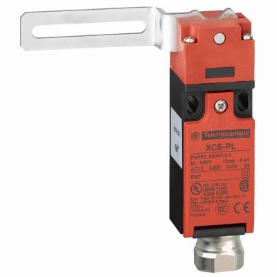 Preventa Safety Wyłącznik bezpieczeństwa XCSPL kolankowa dźwignia z lewej 1R+1Z 1/2&quot;NPT XCSPL593 SCHNEIDER (XCSPL593)