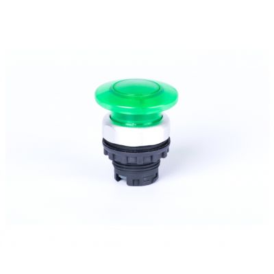 Ex9P1 MI g Przycisk grzybkowy 40mm z samopowrotem możliwość podświetlenia zielony 105641 NOARK (105641)