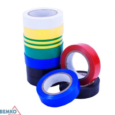 BEMKO TAŚMA IZOLACYJNA 15x10m KOLOROWA/MULTICOLOR E30-PVC1510ZC (E30-PVC1510ZC)