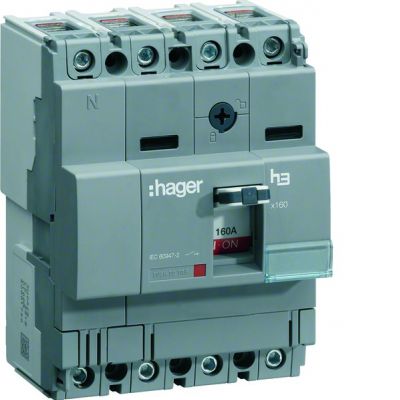 HAGER Rozłącznik obciążenia x160 4P 125A HCA126H (HCA126H)