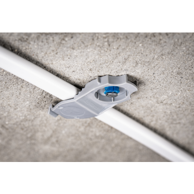 Uchwyt do kabli płaskich podtynkowych 17mm pojedynczy 100szt. RAWLPLUG (R-SC40-TCS)