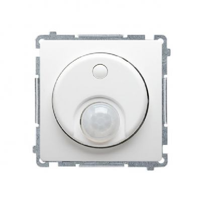 Simon Basic Łącznik z czujnikiem ruchu z przekaźnikiem z zabezpieczeniem 8(2) A 230V biały *Wymagana instalacja 3-przewodowa BMCR11P.01/11 KONTAKT (BMCR11P.01/11)