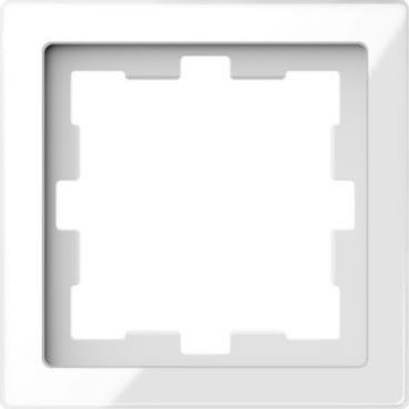 Merten D-Life ramka 1-krotna biel kryształowa MTN4010-6520 SCHNEIDER (MTN4010-6520)