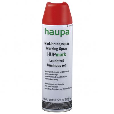 Marker w sprayu HUPmark czerwony 500ml 170140 HAUPA (170140)