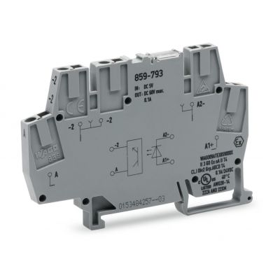 Złączka z optoseparatorem 5V DC / 60V DC / 100mA 859-793 /10szt./ WAGO (859-793)