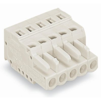 Gniazdo MCS-MIDI Classic 16-biegunowe jasnoszare raster 5mm 721-116/026-000 /25szt./ WAGO (721-116/026-000)