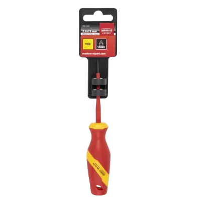 Wkrętak izolowany płaski 2,5x75 mm 1000V Cr-V RAWLPLUG (MN-10-570)