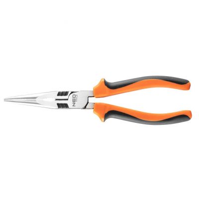 Szczypce wydłużone proste 40% FS 200 mm NEO TOOLS (01-155)