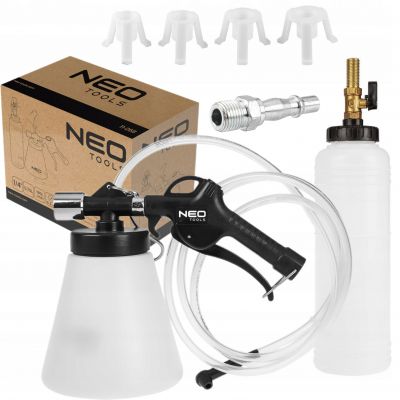 Zestaw do wymiany płynu hamulcowego i odpowietrzania hamulców NEO TOOLS GTX (11-268)