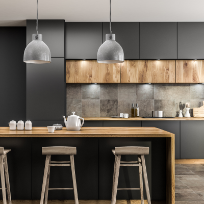 Lampka podszafkowo-schodowa Stanley czarny 3 barwy 7,5*7,5cm EKB1392 MILAGRO (EKB1392)