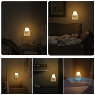 Lampka wtykowa Pati 2700K z czujnikiem ruchu  EKW1440 MILAGRO (EKW1440)