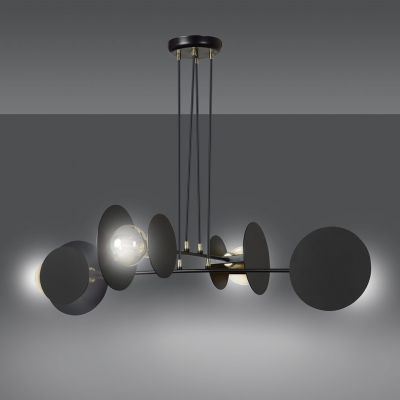 Emibig lampa wisząca IDEA 4 BLACK E-27 40W MAX 792/4 (792/4)