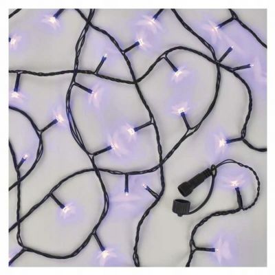 Lampki choinkowe łączone Standard 100 LED 10m fioletowy IP44 timer EMOS (D1AF01)