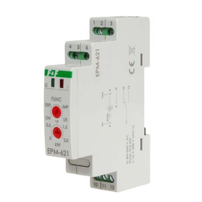 F&F elektroniczny przekaźnik mocy pobranej i oddanej do sieci moc mierzona 0-2kW EPM-621 (EPM-621)