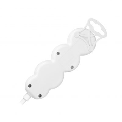 Przedłużacz potrójny listwa zasilająca 3 gniazda kabel 1,4m biały 2300W ORNO (ES-8/W/1,4)
