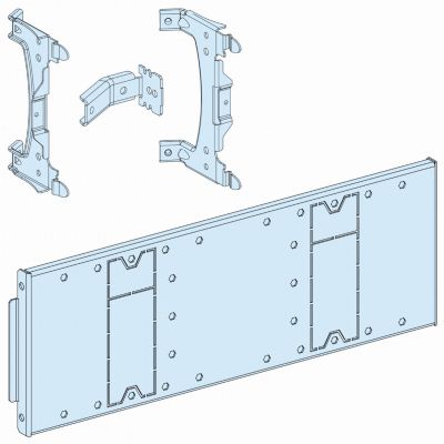 Rozdzielnice PrismaSet płyta montażowa do aparatu EZC250/ EZCV250 SCHNEIDER (LVS03504)