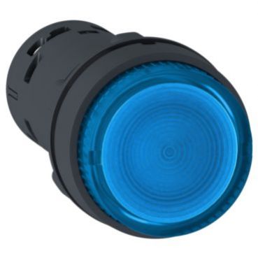 Harmony XB7 Przycisk niebieski z samopowrotem bez oznaczenia LED 24V XB7NW36B1 SCHNEIDER (XB7NW36B1)