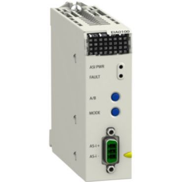 Modicon X80 moduł komunikacyjny master 62 urządzenia na we/wy cyfrowych 31 urządzeń na we/wy analogowe BMXEIA0100 SCHNEIDER (BMXEIA0100)