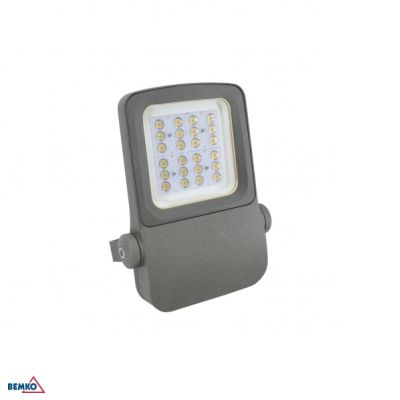 NAŚWIETLACZ LED CAMPUS 60W 4000K 8400lm IP66 90X90 SZARY (C66-LFC-060DG-4K-9090)