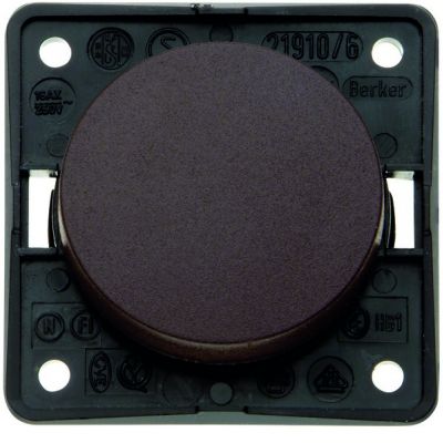 Integro Łącznik klawiszowy, 1-bieg., brąz (936512501)