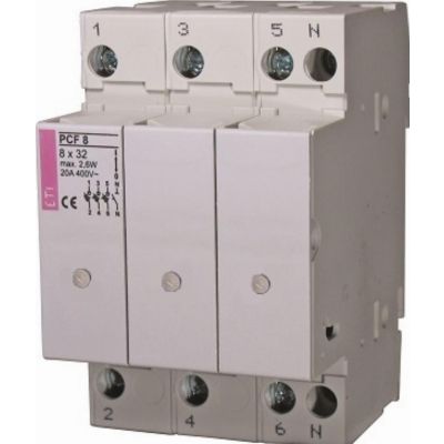 Rozłącznik bezpiecznikowy PCF 10 3P+N LED 002550015 ETI (002550015)