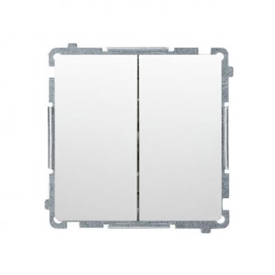 Simon Basic Łącznik świecznikowy 10A 250V szybkozłączka biały BMW5.01/11 KONTAKT (BMW5.01/11)