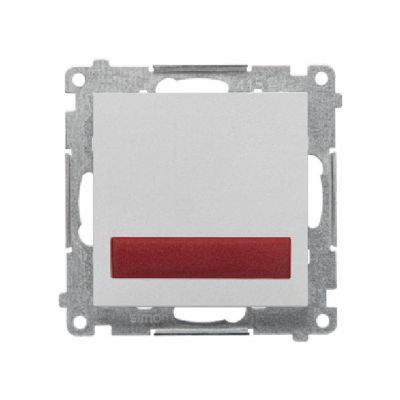 Simon 55 Sygnalizator świetlny LED – światło czerwone 230V Aluminium mat TESS2.01/143 (TESS2.01/143)