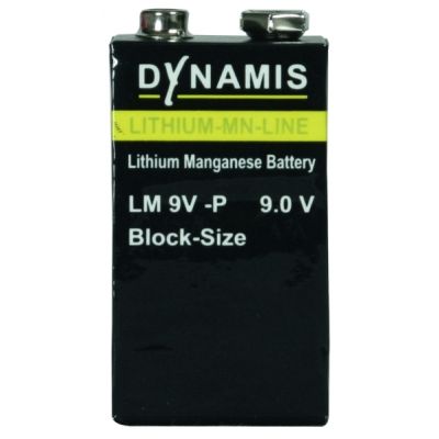 Bateria 9 V, litowa, 1300 mAh, temperatura pracy do 80°C (923099)