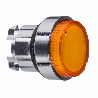 Harmony XB4 Przycisk wystający pomarańczowy push push LED metalowy bez oznaczenia ZB4BH53 SCHNEIDER (ZB4BH53)