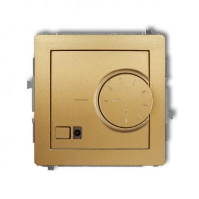 KARLIK DECO Mechanizm elektronicznego regulatora temperatury z czujnikiem powietrznym złoty 29DRT-2 (29DRT-2)