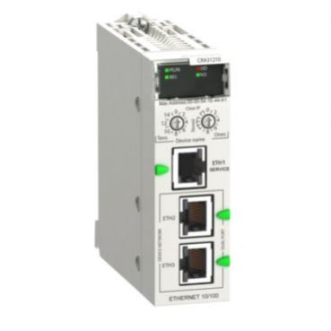 Modicon X80 moduł łącznika E/IP wydajny port serwisowy BMXCRA31210 SCHNEIDER (BMXCRA31210)