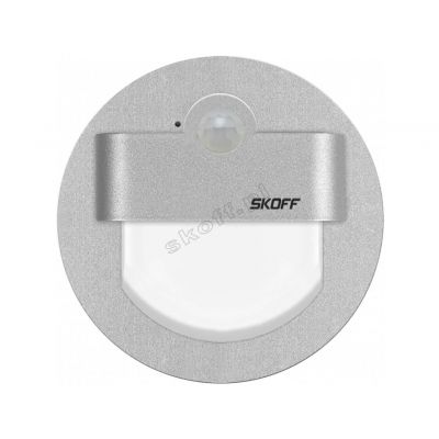 Oprawa schodowa LED Rueda LED PIR 120 Motion Sensor Light 1,0W 10V DC 6500K barwa zimna IP20 aluminium SKOFF (MJ-RUE-G-W-1-ML-ML-01)