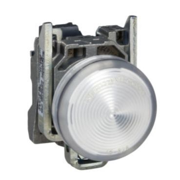 Harmony XB4 Lampka sygnalizacyjna biała LED 230/240V metalowy XB4BVM1EX SCHNEIDER (XB4BVM1EX)