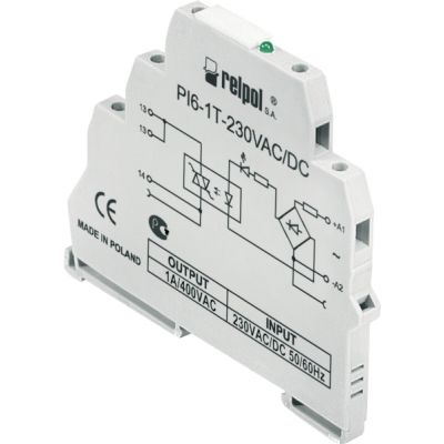 RELPOL Przekaźnik Interfejsowy PI6-1T-5...32VDC 854603 (854603)