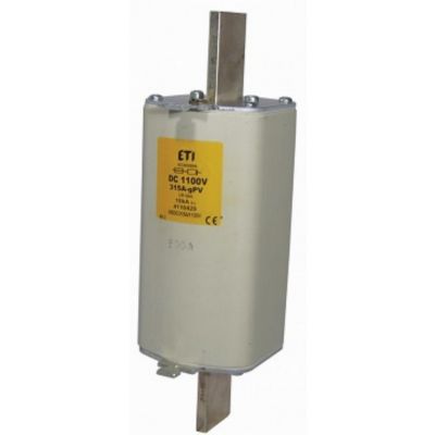 Wkładka topikowa NH do ochrony akumulatorów, magazynów energii DC NH3L gBat 500A 800V DC 004110350 ETI (004110350)