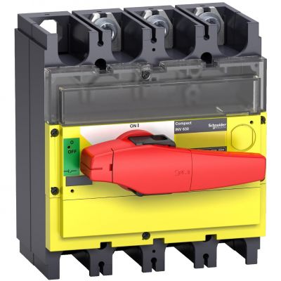 Compact INS INV rozłącznik INV400 czerwono-żółty 400A 3P 31190 SCHNEIDER (31190)